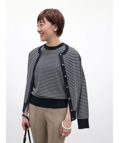 「AMERICAN HOLIC」 ニットアンサンブル S ブルー レディース_画像6