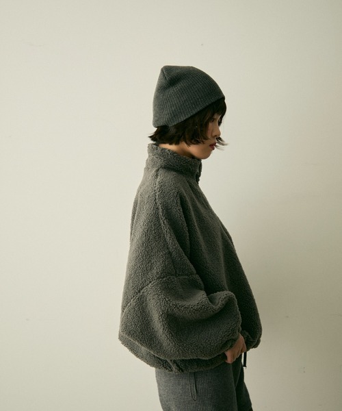 【美品✨23年モデル】セオリー ブルゾン ジップアップボンバー バイカラー WOMENS】Asymmetry Bicolor Jacket アシンメトリーバイカラー