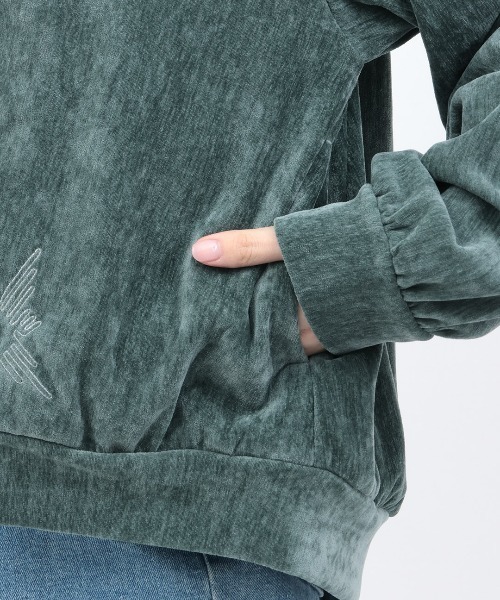 チチカカ（TITICACA） カーディガン マットモールジップカーディガン