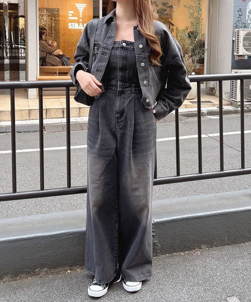 「INGNI」 オールインワン M ブルー系その他3 レディース_画像9