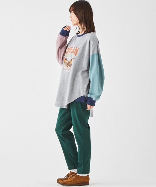 「KRIFF MAYER Lady's Collection」 イージーパンツ MEDIUM ラベンダー レディース_画像4