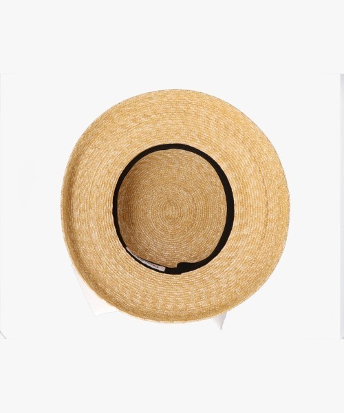 「Chapeau d' O」 ストローハット M/57.5cm ホワイト レディース_画像5