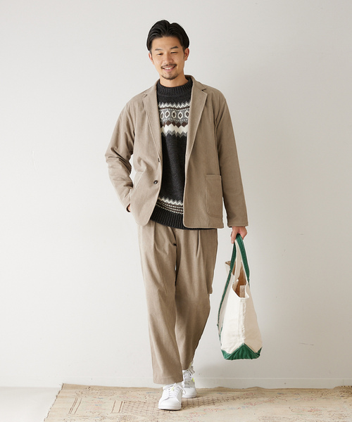 417 EDIFICE（フォーワンセブンエディフィス） スーツ SMALL ベージュ