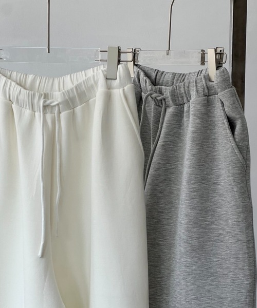「chuclla」 イージーパンツ M ホワイト レディース_画像9