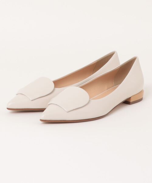 FABIO RUSCONI（ファビオルスコーニ） フラットパンプス 36 ブラック系