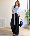 ワイドパンツ パンツ ”究極のリラックス” 風...の詳細画像5