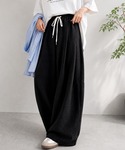ワイドパンツ パンツ ”究極のリラックス” 風...の詳細画像1