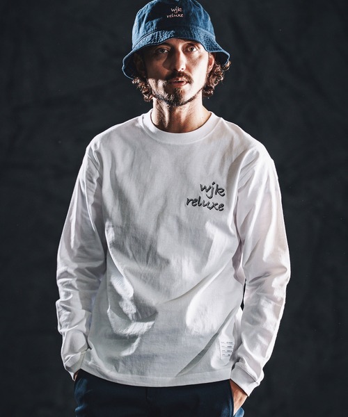 everyone luxury cotton long tee 新品未使用 everyone luxury cotton long sleeve tee shirt (WHITE) | everyone