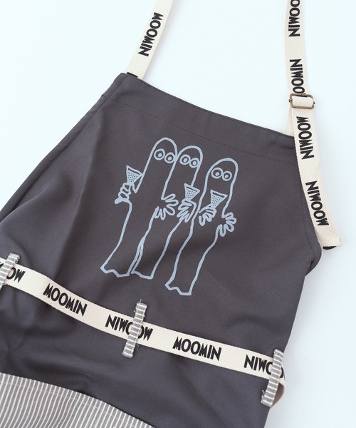 MOOMIN（ムーミン） エプロン 「 」 ロゴテープエプロン WNI