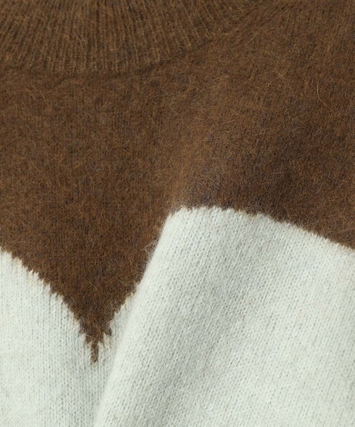 TOGA（トーガ） ニット セーター Bicolor knit pullover TA252-XN010