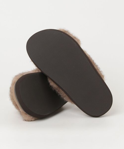 「ATELIER BRUGGE」 フラットサンダル LARGE ベージュ レディース_画像3