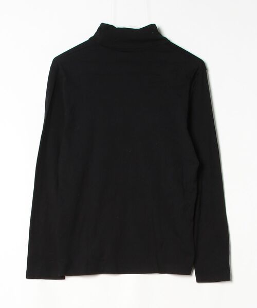 「ORCIVAL」 ワンポイント長袖Tシャツ 4 ブラック メンズ_画像2