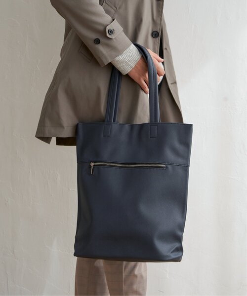 「ikka」 トートバッグ FREE ダークネイビー メンズ_画像4