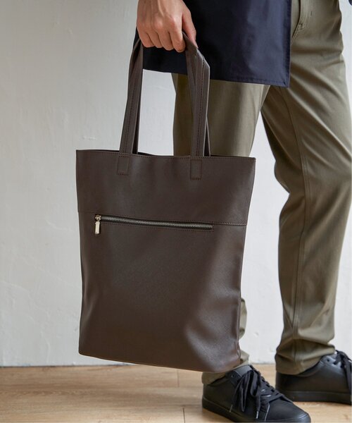 「ikka」 トートバッグ FREE ダークネイビー メンズ_画像7