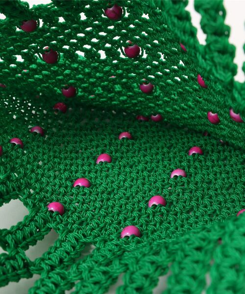 「UNBILLION」 トートバッグ FREE グリーン レディース_画像4