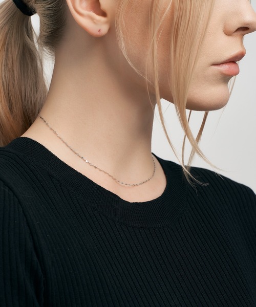 「Jewel closet by L&Co.」 ネックレス FREE プラチナム レディース_画像6