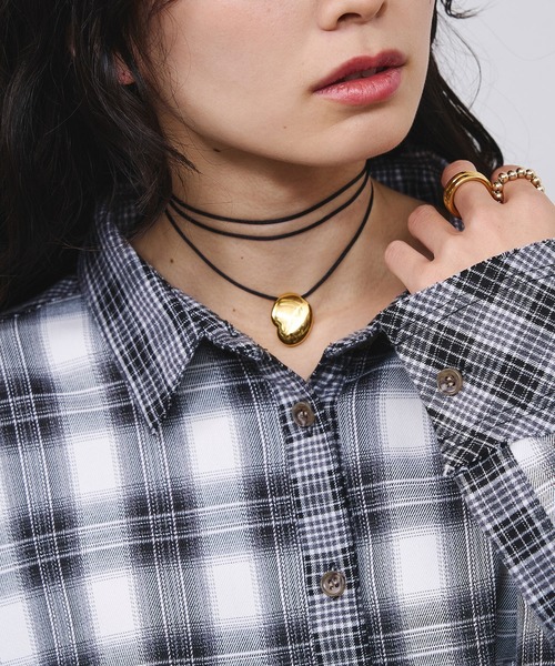 ネックレス (SOAC)PLUMP DROP CORD NECKLACE レディース_2