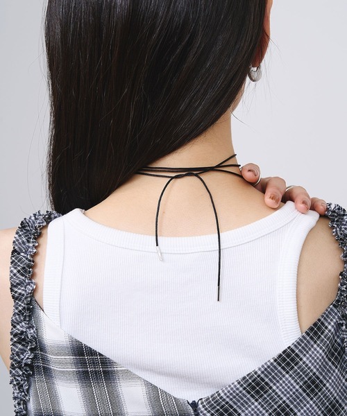ネックレス (SOAC)PLUMP DROP CORD NECKLACE レディース_5