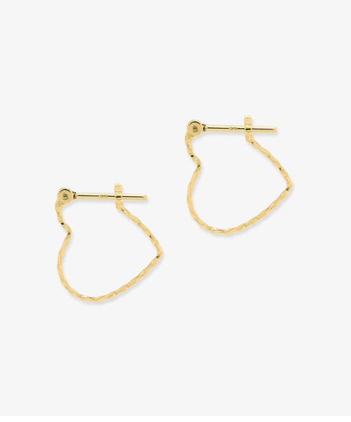 「ESTELLE」 ピアス（両耳用） - イエローゴールド レディース_画像4