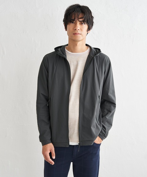 ikka（イッカ） パーカー 「吸水速乾／UVカット」ドライメッシュZIP