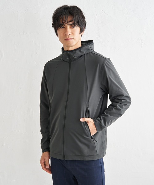 ikka（イッカ） パーカー 「吸水速乾／UVカット」ドライメッシュZIP