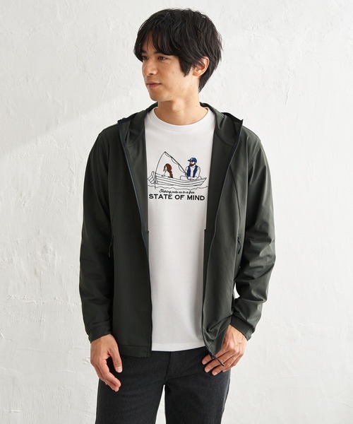 ikka（イッカ） パーカー 「吸水速乾／UVカット」ドライメッシュZIP