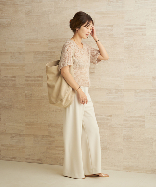 『美品』プラージュ　ISOBEL CLEO/イザベルクリオ SILK タンク ISOBEL CLEO/イザベルクリオ SILK タンク（ニット／セーター）｜Plage