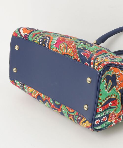 「Vera Bradley」 ペイズリーハンドバッグ - ネイビー レディース_画像3