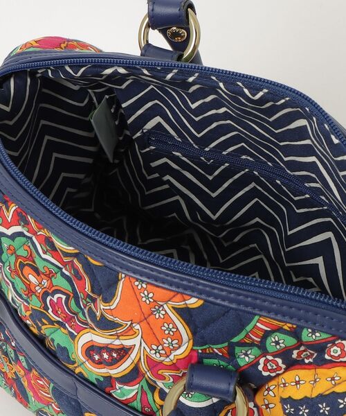 「Vera Bradley」 ペイズリーハンドバッグ - ネイビー レディース_画像4