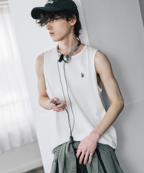U.S. POLO ASSN.（ユーエスポロアッスン） タンクトップ 別注コラボ