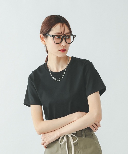 GLOBAL WORK（グローバルワーク） tシャツ 半袖 リッチクリーン透け