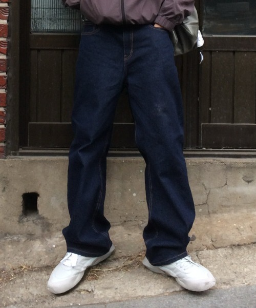 ジーンズ RING-SPUN REGULAR DENIM PANTS メンズ レディース