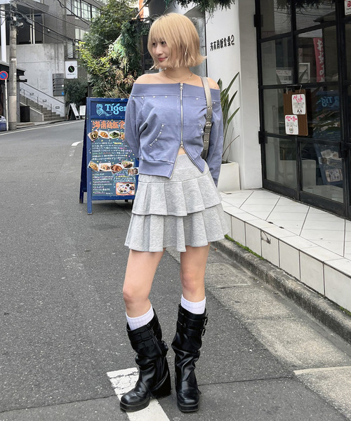 SPIRALGIRL（スパイラルガール） スカート ティアードミニスカート