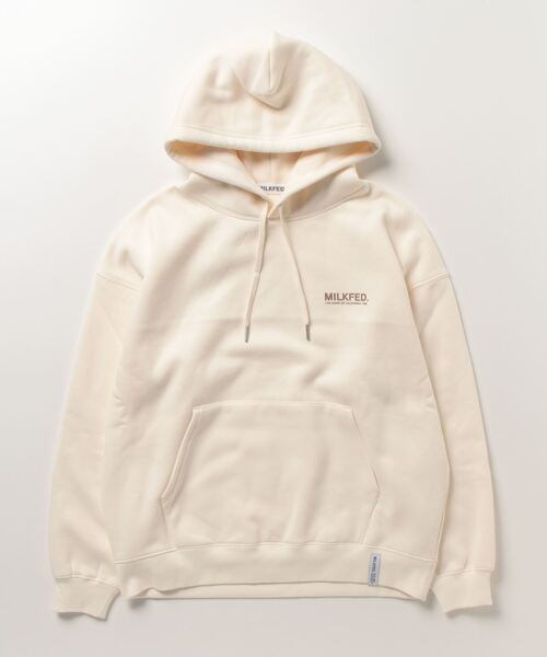 「MILKFED.」 プルオーバーパーカー L オフホワイト レディース_画像2