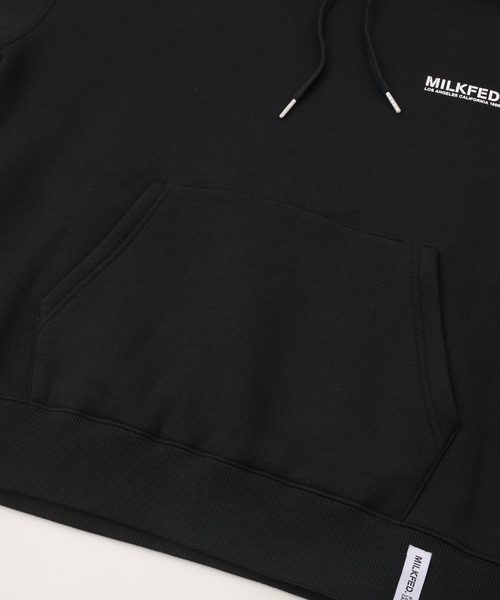 「MILKFED.」 プルオーバーパーカー L オフホワイト レディース_画像9