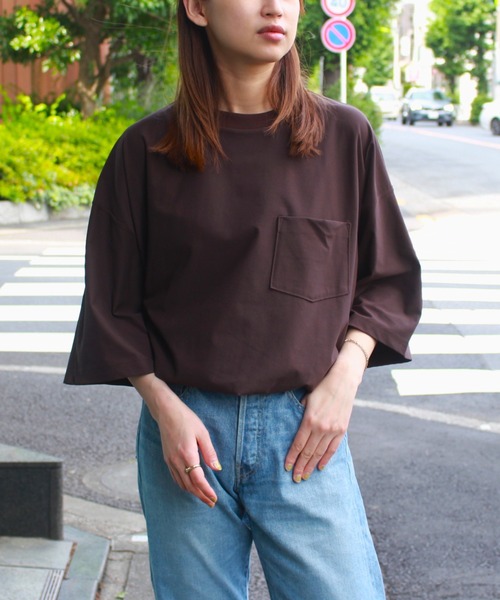「SUNNY SPORTS」 半袖Tシャツ LARGE ブラウン メンズ_画像8