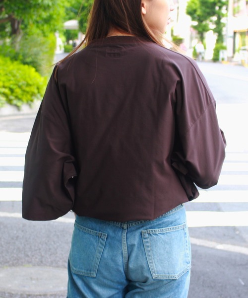 「SUNNY SPORTS」 半袖Tシャツ LARGE ブラウン メンズ_画像9