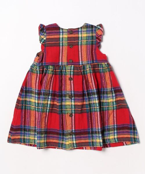「sense of wonder」 「KIDS」ノースリーブワンピース 90cm レッド キッズ_画像2