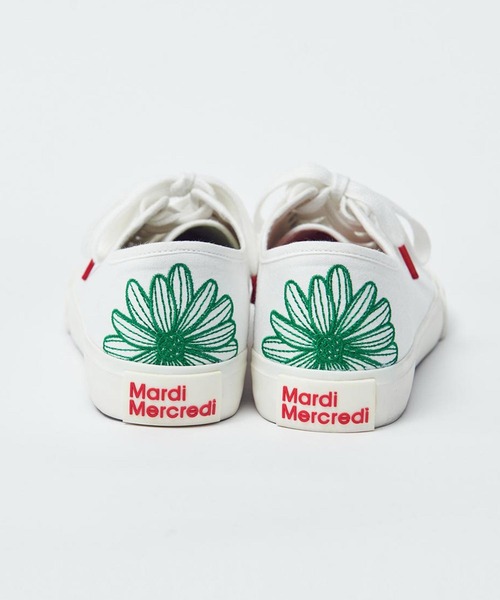 「Mardi Mercredi」 ローカットスニーカー 25.5cm ブラック レディース_画像2