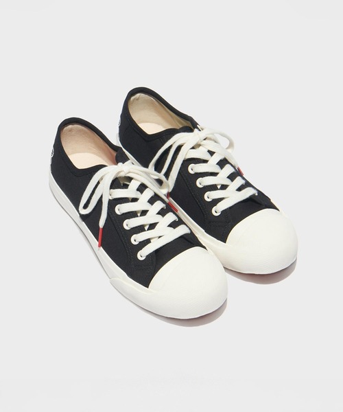 「Mardi Mercredi」 ローカットスニーカー 25.5cm ブラック レディース_画像8