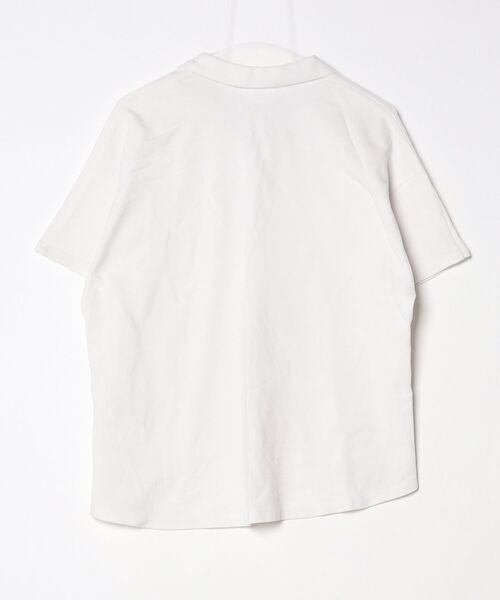 「LACOSTE」 半袖ポロシャツ 40 ホワイト レディース_画像2