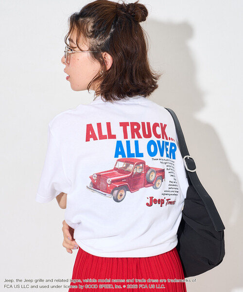 FREAK'S STORE（フリークスストア） tシャツ 半袖 ジープ プリントT