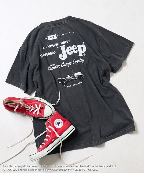FREAK'S STORE（フリークスストア） tシャツ 半袖 ジープ プリントT