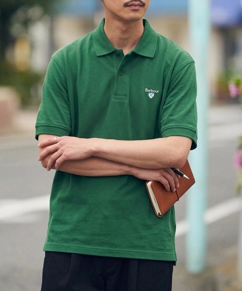 Barbour（バブアー） ポロシャツ 半袖 「barbour」barbour original