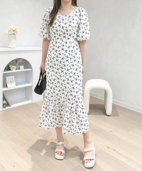 「apres jour」 半袖ワンピース X-LARGE ブルー系その他 レディース_画像7