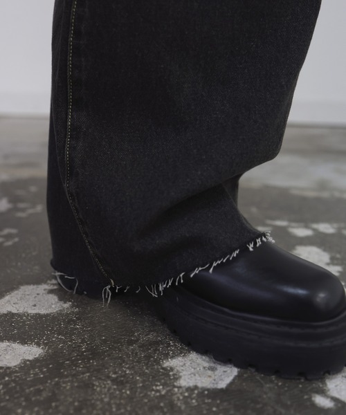 「hellam」 デニムパンツ MEDIUM ブルー レディース_画像7