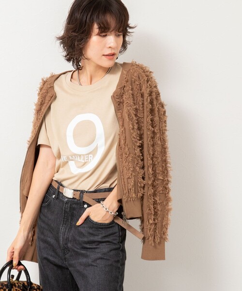 「Rie Miller」 カーディガン 38 ブラック レディース_画像9