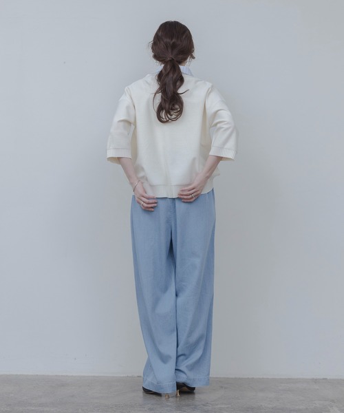 「Eimee Law」 イージーパンツ FREE ブルー レディース_画像4