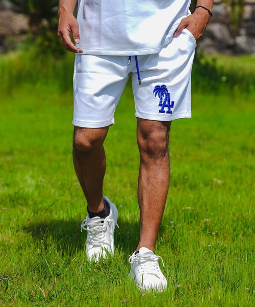 新品未使用   GOLF パームツリー ショートパンツ adamsJUGGLER（アダムスジャグラー） パンツ RTEGパームツリーLA