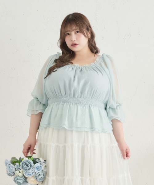 Louiosy（ルオシー） ブラウス シャツ 「Louiosy」「大きいサイズ 